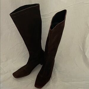 Cole Haan Brown Suede/Micro Suede  Boots - 10.5